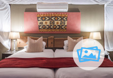 Twin room at Bongani Mountain Lodge