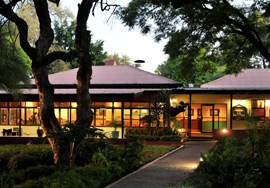 Exterior of Cresta Riley's Hotel